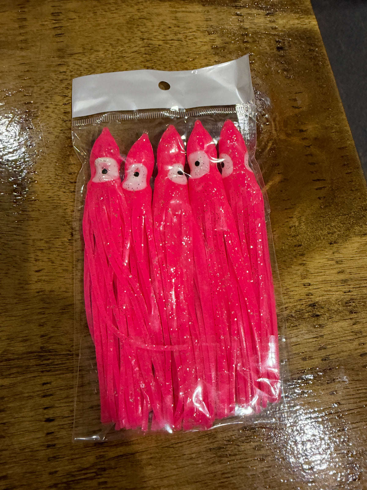 Squid Skirt 4.5 in Pink - 5 Pack