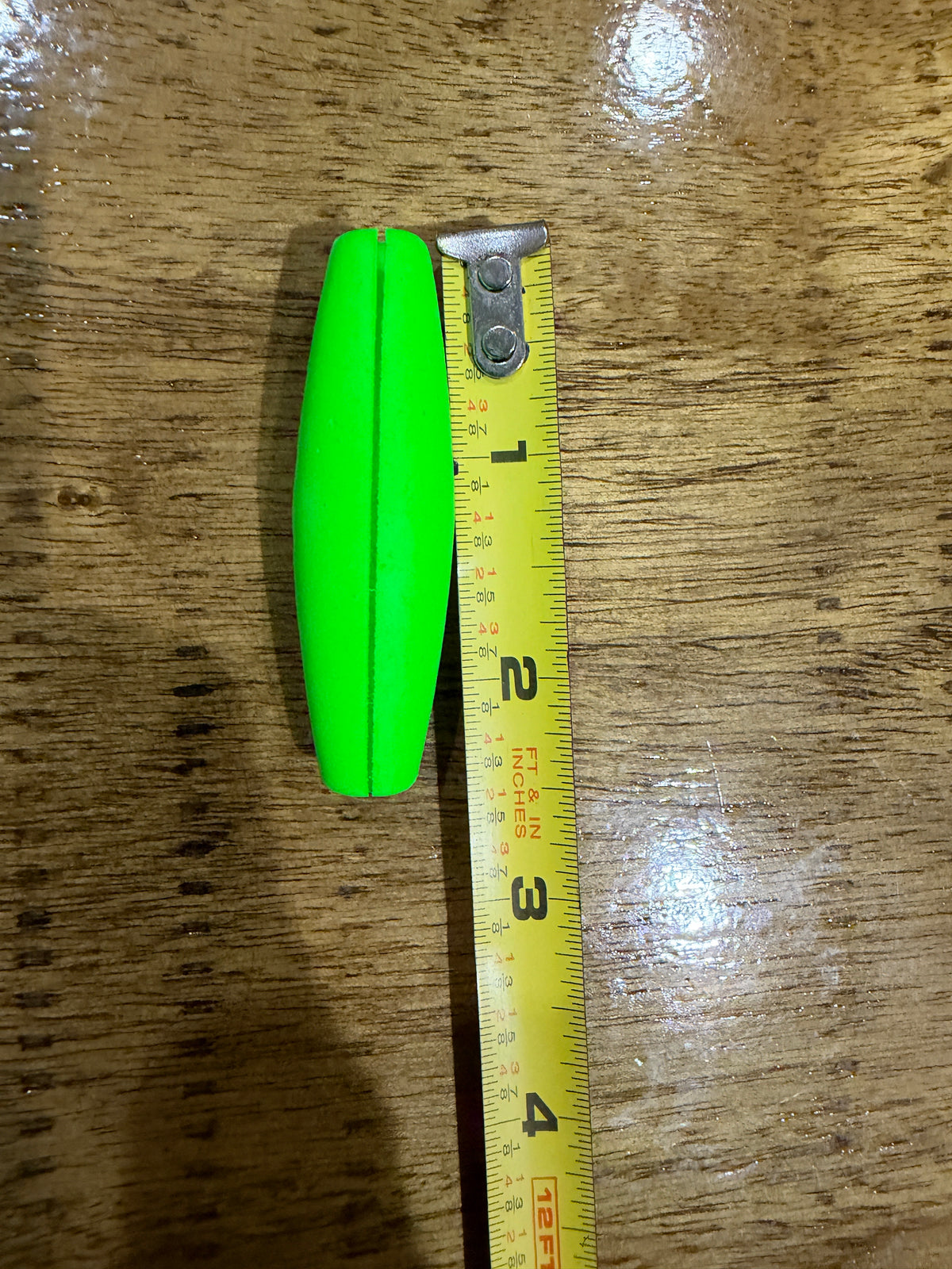 Green bobbers 2.5 inch 25 pack